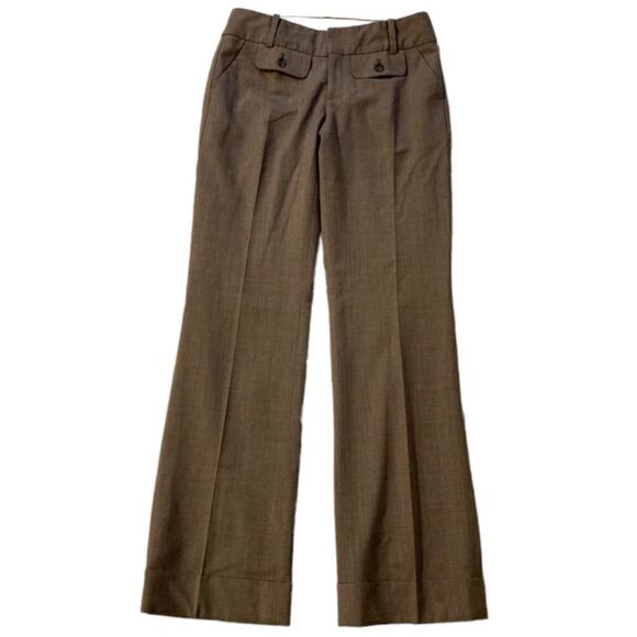 Banana Republic Brown wool pants Size 2 - Picture 1 of 7